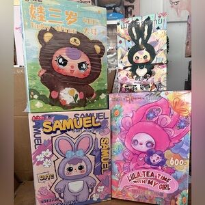 Two 400%, a 600% and a blind box